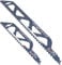 2pcs Reciprocating Saw Blade, 12in+18in Universal Cutting Recip Sabre Saw Blade, Carbide Tungsten Carbide Cutting Saw Blade, Masonry Cutting Blade for Steel Brick Cement Concrete Composite Panels