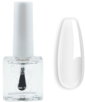 Clear Nail Varnish - High Glossy Clear Nail Polish - Transparent Air Quick Dry Long Lasting Nail Varnish - 2 In 1 Base Coat & Top Coat Nail Polish For Manicure Women Girls DIY