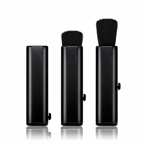 Keyboard Cleaning Brush, Telescopic Type Window Groove Cleaning Brush, for Laptop Computer Keyboard Window Black