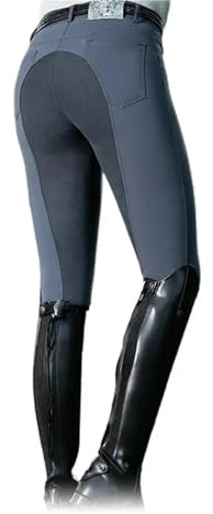 Pantaloni Equitazione Pantaloni da Equitazione, Abbigliamento for Donna, Uomo, Moda, Pantaloni a Vita Alta, Ciclista, Solidi(Light Gray,L)