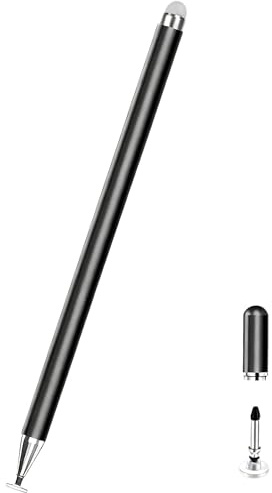 Penna stilo per Samsung Galaxy Tab A11+/A11/A9Plus/A9 compatibile con Lenovo Tab M11, per iPad iOS/Android 15/14, tablet tutti i dispositivi touch, universale, ad alta sensibilità, S Pen (nero)