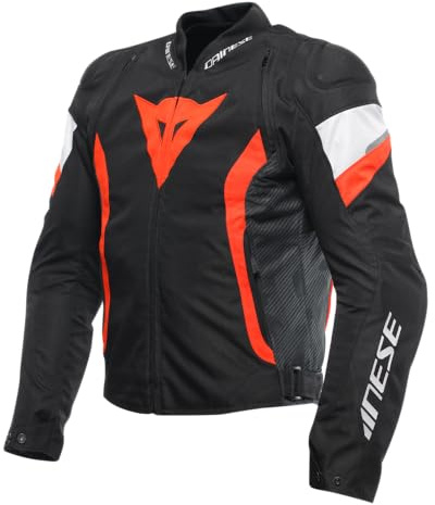 Dainese Herren Avro 5 Tex Jacket Stoff-Motorradjacke mit Schulterprotektoren (1er Pack)