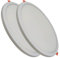 LED ATOMANT Packung mit 2 LED Einbaustrahler Downlight Rund Flach Einstellbarer Schnitt (50-180mm) 20W, Warmweiß Farbe (3000K), 1800 Lumen, Driver einschließlich