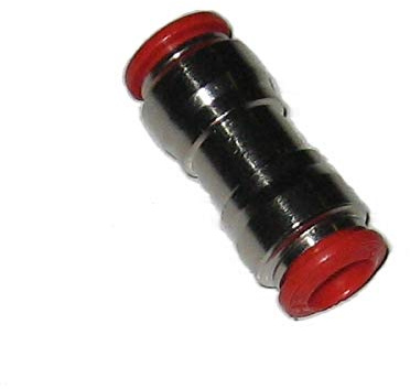 HoWaTech Kunststoffrohr Verbinder Durchgang | Metall Steckverbinder 8mm Fußbodenheizungsrohr