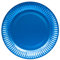Folat B.V.-Folat Platos Desechables De Color Mate Azur Azul, (65882)
