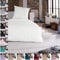 Mixibaby Bettwäsche Bettgarnitur Bettbezug 2 teilig 155 x 220 cm Weiß 100% Baumwolle