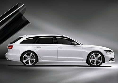 Solar Screen Fenstertönungsfolie für Volkswagen Golf VI 5-Türer 2008-2012, Black 95, 2 Stück, TÜV-frei, UV-Schutz, Selbstklebend, Folie, Fensterfolie, Fahrzeugzubehör