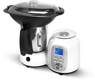 Team Kalorik TKG HA 1020 Multifunktions-Küchenmaschine, 10 Geschwindigkeitsstufen, 1500 W, Timer einstellbar von 0 bis 100 Minuten