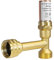 EFIELD MH-Y-240 Tee Copper Water Hammer Arrestors, 3/4 Inch Swivel FHT x 3/4 Inch MHT