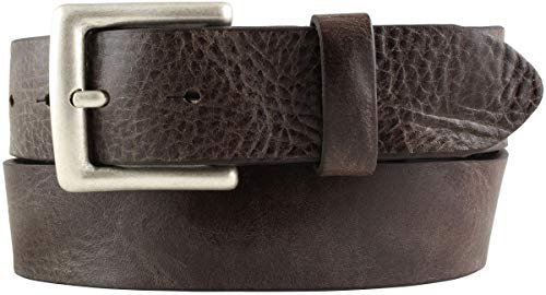 BELTINGER Gürtel aus Vollrindleder Used-Look 4 cm | Jeans-Gürtel für Damen Herren 40mm | Ledergürtel Vintage-Look 4cm