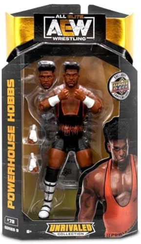 AEW Unmatched Unrivaled Luminaries Collection Wrestling Action Figure (Choose Wrestler) (Powerhouse Hobbs)