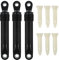 MOOTVGOO Lot de 3 amortisseurs de rechange pour lave-linge LG 383EER3001G 4901ER2003A, pièce de rechange 383EER3001F, 383EER3001H, 383EER3001J