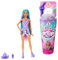 Barbie Pop! Reveal Serie Frutas Uvas Muñeca Que Revela Sus Colores con Vaso, Incluye Ropa, Mascotas y Accesorios Sorpresa, Juguete +3 años (Mattel HNW44)