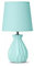 konsimo SOTER Tischlampe - Schreibtischlampe für Wohnzimmer, Schlafzimmer und Flur - Tischleuchten Leselampe - Desk Lamp - Lampen Bürolampe Blau