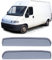 Windabweiser Regenabweiser Windschutz Schwarz für Fiat Ducato 2 230 244 94-06