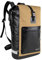BRONZY Wasserdichter Rucksack, 30 l, Roll-Top-Verschluss mit Vordertasche mit Reißverschluss, strapazierfähig, atmungsaktiv, mit Schaumstoff gepolsterte Rückseite, für Kajakfahren, Camping,