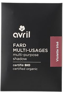 Avril - Fard Multi-Usages Bio - Texture Douce et Soyeuse - Paupières, Joues, Visage - Vegan, Certifié Bio Ecocert - Fabriqué en France - Recharge 5g