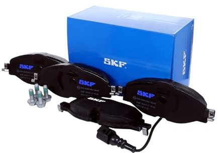 SKF Scheibenbremse Bremsbelag VKBP 80018 E - 4er Set - Position Vorderachse Höhe 93 mm Länge 203 mm Breite 131 mm Dicke 20,2 mm - OE Qualität
