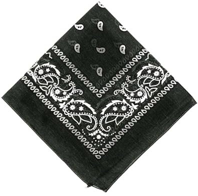 stylx Schals & Tücher Bandana Halstuch Bikertuch Nickituch Kopftuch Baumwolle Mundschutz Piratentuch ideal für Karneval Fasching Karnevalskostüm Hund Hundehalsband Hundetuch (khaki)