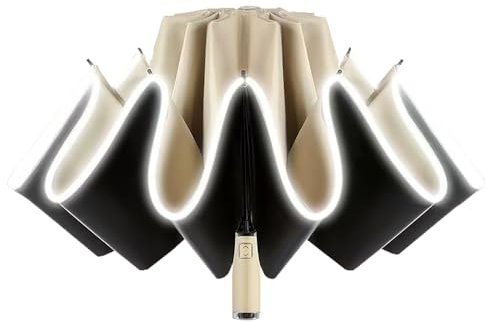 WEQTYSAB Auto Regenschirm, für BMW 1er 120d E87 130i E87 Sturmfest Reise Winddichte Auf-Zu-Automatik Taschenschirm Tragbarer Taschenschirm,D