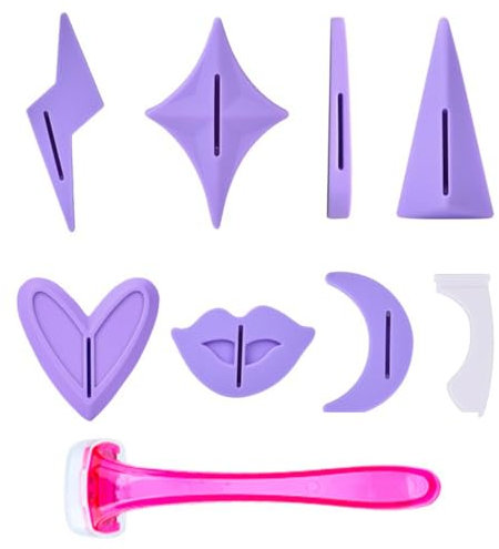 EIH1 Damen Bikini Trimmer Rasierer Bikini Rasierschablone Schamhaarrasierer Spezielle private Formwerkzeuge Trimmer Damen Damen Rasierer