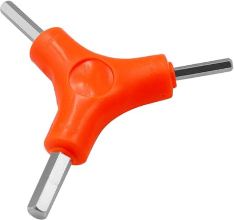 Allen Key, Wrench Set, Y Shape Bike Hex Wrench, Multi-Functional Three Way Triangle Outer Spanner, 3mm 4mm 5mm Steel Allen Hex Key Combination Repair Tools for Bikes