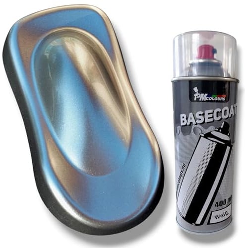 silberne Basis für Candy Effektlacke, DIY Lackspray Farbe 400 ml, SilverTouch Basecoat