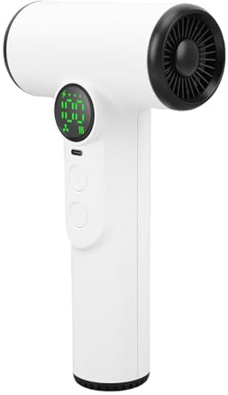 MENDUNER Schnurloser Haartrockner USB Wiederaufladbar 15600mAh Batterie | 200 W Schnelle Trocknungsgeschwindigkeit und Wärme für den Wohnheim (30-60 ° C)