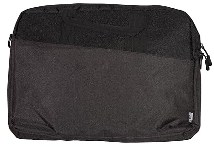 LINK LKEL01PB Umweltfreundliche RPET-Notebooktasche, 39,6 cm, 42 x 29 x 6 cm, Schwarz