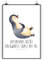 Mr. & Mrs. Panda Poster Pinguin Lachen DIN A4 - Geschenk, Wandposter, Pinguine, Wanddeko Bild, funny, Kinderposter, Posterdruck, Handgemaltes Poster,