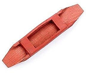 Lorina Gummi Kinnketten-Schutz (Einheitsgröße) (Orange)