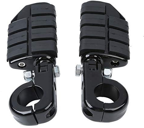 TCMT Support Universel de Repose-Pieds 32 mm pour Harley Touring Road King Street Glide Road Electra Softail Sportster XL 883 1200 Dyna avec Protections Moteur 3,2 cm