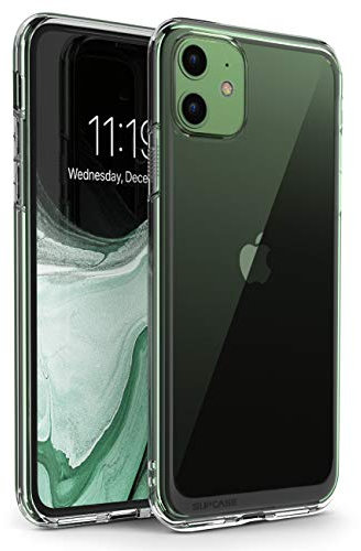SUPCASE Unicorn Beetle Style Series Case Designed for iPhone 11 6.1 Inch (2019 Release), Premium Hybrid Protective Clear Case (Clear)