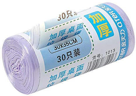 30 Beutel pro Rolle Müll Müll Küche Lebensmittel Umweltfreundliche Müllsäcke Müllbeutel Größe 30x35cm