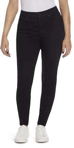 Nine West Jeans Women's High Rise Perfect Skinny Jean Black