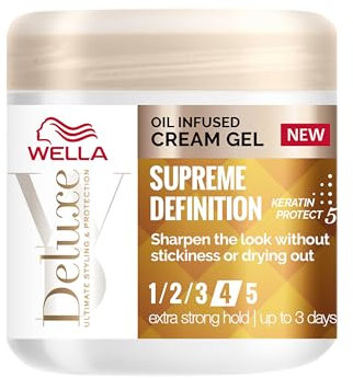 Wella Deluxe Supreme Definition Oil Infused Cream Gel, 150ml