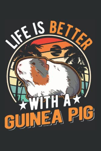 Meerschweinchen Tagesplaner: Life is better with a Guinea Pig Meerschweinchen / Kalender 2023 & 2024 / Wochenplaner Tagesplaner Planer / Planungsbuch To-Do-Liste / 6x9 Zoll / 100 ausfüllbare Seiten