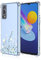 Topme Hülle für vivo Y52 5G / vivo Y72 5G (6.58 Inches), Handyhülle aus Weichem TPU Silikon, Transparent, mit Gemaltem Muster - Blumen 10