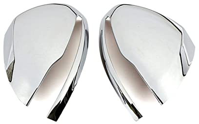 Autoteile Für Mercedes Für Benz E C GLC Klasse W213 W205 X253 Außenteil Rückspiegel Schutzschale Abdeckung Seitenspiegel Verkleidung Rückspiegel Abdeckung Trim Cap (Color : Chrome Color)