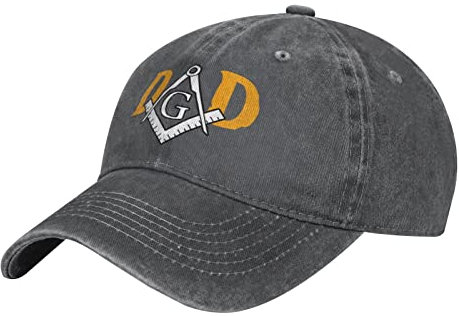 874 Baseballkappe Papa Freimaurer Freimaurer Trucker Cap Sport Baseballkappe Mütze Casual Baseball Cap Für Ausflug Wandern Athletic
