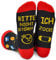 Trustnice Lustige Gaming Socken Gamer Geschenk Mit Spruch Bitte Nicht Stören Ich Zocke Zocken Socken Lustig Neuheit Geburtstag Geschenke Für Zocker Männer Herren Jungs Damen Spieler (Baumwolle, Rot)