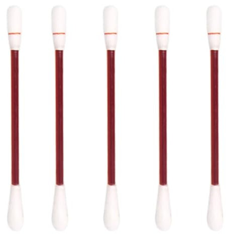 ulafbwur Wattestäbchen, 5 Stück, einmalige Desinfektion, Wattestäbchen, Jod im Inneren, für Reisen, Outdoor-Sport
