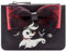 Nightmare Before Christmas Zero Chien Nœud en Dentelle Porte-Monnaie/Portefeuille à Fermeture Éclair Poche à Monnaie & Porte-Cartes, Noir