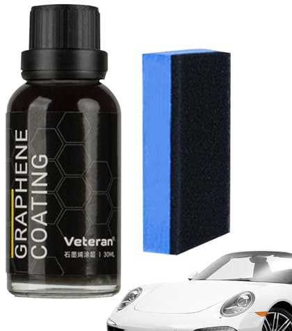 Ceramic Glass Coat | Agente de Recubrimiento Cerámica de Protección Automotriz 30ML | Hidrófobo/repelente al agua Recubrimiento de Larga Duración Ventanas Parabrisas Coche | Revestimiento Portátil