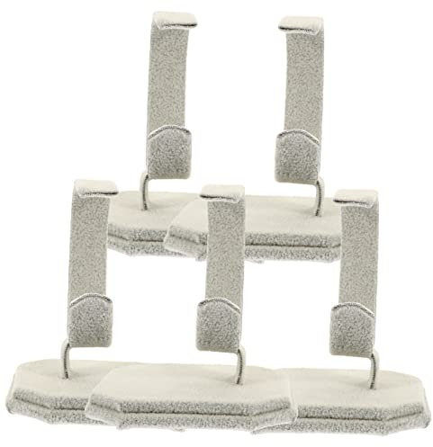 5 Stück Wildleder-Uhrenständer, Desktop-Armbandständer, Metall, Schmuckständer, Uhrenständer, Halter, Uhrenhalter, Schmuck, Uhrenständer, Ausstellungsständer, dekorativer Uhrenständer, Uhrenständer/37