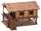 JISADER 1/72 Modelle Haus 1/72 Hausmodellbausätze DIY Holzhaus Zusammenbauen Mikrolandschaften Dekor Diorama-Layout Landschaftslayout, G