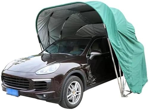 Posto Auto Coperto telescopico Resistente al Freddo, Copertura per Auto Pieghevole e Calda per Esterni, Posto Auto Coperto Idraulico Mobile semiautomatico, Facile da installare, Adatto a VAR
