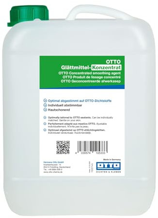 OTTO Glättmittel Konzentrat 5 L Zum Glätten der Oberfläche von Silikon-, Polyurethan- und MS-Hybrid-Polymer-Dichtstoffen