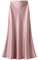 Onsoyours Jupe Longue Femme Midi SatinJupes A Rose S