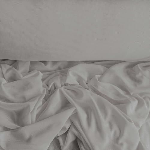 Soft-Tüll elastischer Feintüll Meterware Dessoustüll Kleidertüll Kostümstoff Fasching 17 Farben